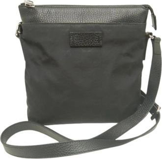 Gucci Pre-owned Vintage Schoudertas - Dames - Vintage Schoudertas - Zwart - ONE Size - Leer - Vintage