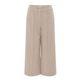 OPUS Dames, Broeken, Beige, Maat: M