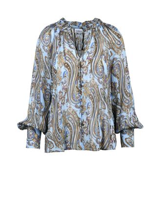 Marella Multicolor Viscose Paisley Blouse