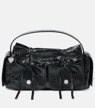 Acne Studios Multipocket leather shoulder bag