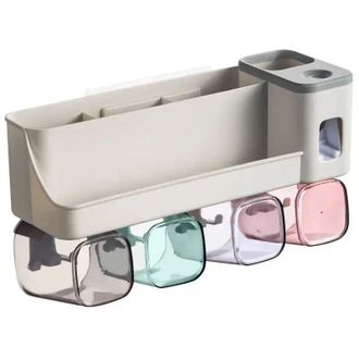 OEM Un Pr&aacute;ctico Y Elegante Soporte De Pared Para Cepillos De Dientes Que Mantiene Tu Ba&ntilde;o Ordenado Y Funcional A Diario. - Crezuo