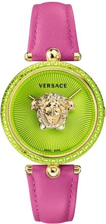 Versace Analoog Horloge - Dames - Horloges - Roze - ONE Size - Accessoires