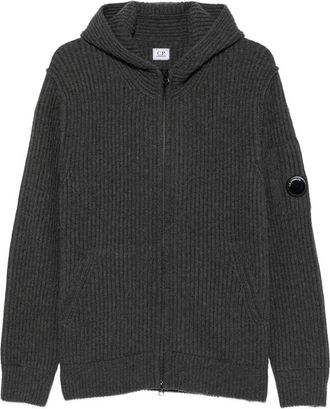 C.P. Company C. p. Company Ribbed-knit Hoodie