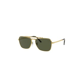 Ray-Ban Authentieke Caravan Bril Premium Kwaliteit Service - unisex - Zonnebrillen - Geel - 58 MM - Accessoires