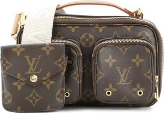 Louis Vuitton Utility Monogram Canvas crossbody bag - Bruin