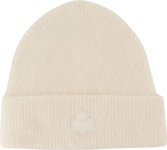 Isabel Marant Peeta Muts - Dames - Hoeden - Beige - ONE Size - Wol - Accessoires