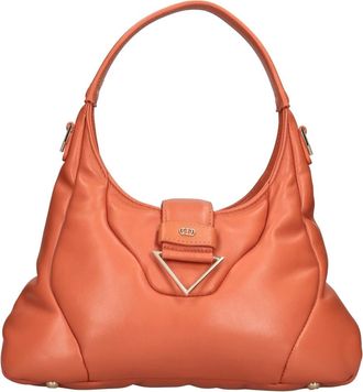 La Carrie Soft Sache Bag - Dames - Schoudertassen - Oranje - ONE Size - Leer - Tassen