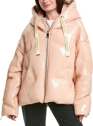 Khrisjoy Khris Scale Sequin Puffer Jacket