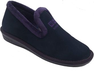 Nordikas 305 Full Suede Slipper 41 EU Marino/Blue