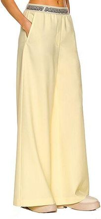 Stella McCartney Womens Bicolor Wool Casual Pants
