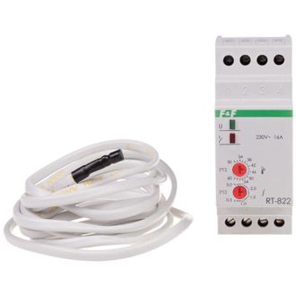 OEM Controlador De Temperatura Rt-822 Con Sonda, Rango De Regulaci&oacute;n De Temperatura: 30&divide;60&deg;c, Contactos: 1p, I=16a, 2 M&oacute;dulos
