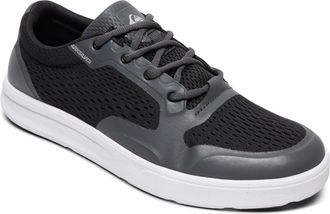 Quiksilver Sneaker QUIKSILVER Amphibian Plus, Herren, Gr. 10 (43), schwarz (schwarz, grau, wei&szlig;), Obermaterial:Obermaterial: Textil / Futter: Textil / Aussensohl