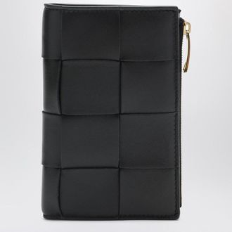 Bottega Veneta Cassette bi-fold wallet medium black