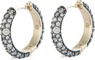 Lucy Delius Jewellery 14kt yellow gold Chubby diamond earrings