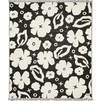 Slowtide XOXO Driftweave Blanket in Black at Nordstrom Rack