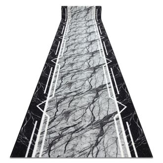 RugsX RugsX Anti-Slip Runner in Grey | Size: 120 cm x 410 cm