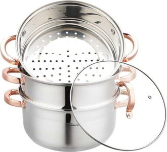 OEM Juego De 4 Ollas De Vapor De 24 Cm Klausberg Kb-7735