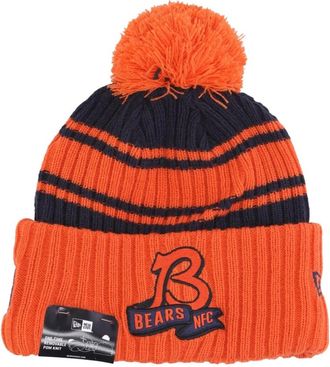 New Era New Era, Beanies, male, Multicolor, Size: ONE SIZE Chicago Bears Pom Pom Beanie Hat