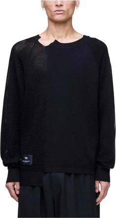 adidas Logo Knit Sweater - Heren - Sportshirts - Zwart - XS - Polyester - Fitness