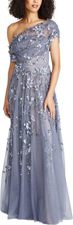 Theia Fiorella High Low Dress