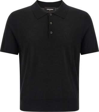 Dsquared2 Polo in lana Dsquared2
