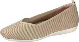 Bussola Womens Valda Knit Ballet Flat In Doeskin