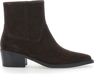 Vagabond Kelsey Enkellaarsjes - Dames - Cowboylaarzen - Bruin - 36 EU - Leer - Schoenen
