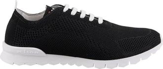 Kiton Fits Sneakers - Heren - Sneakers - Zwart - 44 EU - Katoen - Schoenen