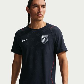 Nike USMNT 2026/27 Match Away Nike Mens Aero-FIT Soccer Authentic Jersey in Blue | IB5225-475