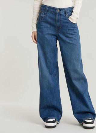 G-Star Skater High Loose Jeans - Midden blauw - Dames