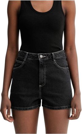 American Vintage Yopday Denim Shorts - Dames - Denim shorts - Blauw - L - Denim - Korte Broeken