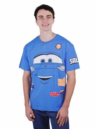 Disney Cars Cosplay Short Sleeve T-Shirt in Sally Cozy Cone Blue at Nordstrom, Size Xx-Large