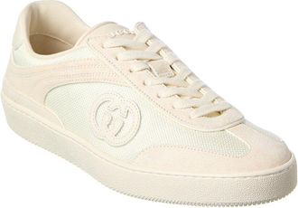 Gucci G75 Canvas & Suede Sneaker
