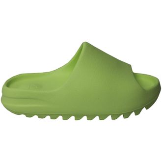 Yeezy by Kanye West Adidas Yeezy Slides in Glow Green Plastic