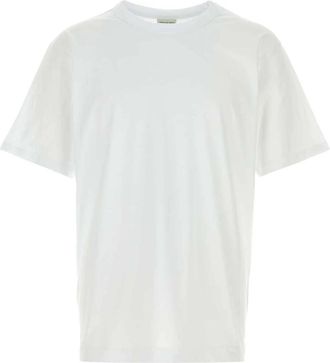 Dries Van Noten Heer T-shirt - Heren - T-shirts - Wit - S - Katoen - Tops