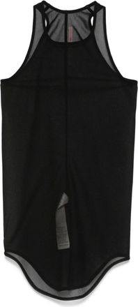 Rick Owens Canotta trasparente - Nero