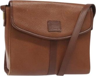 Burberry Pre-owned Cross Body Bags, female, Brown, Size: ONE SIZE Pre-owned Vintage Shoulder Bag