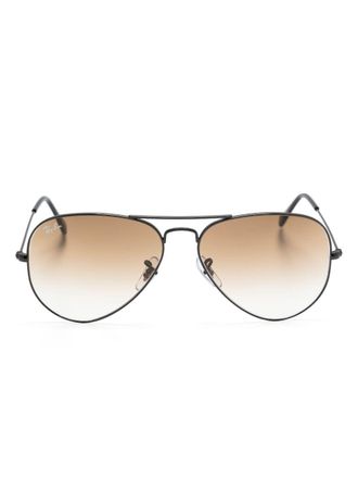 Ray-Ban Aviator gradient sunglasses - unisex - Metal - 61 - Black