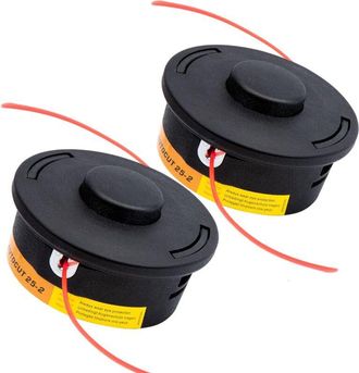 OEM Cabeza De Desbrozadora - Diametro 12 5 Cm - Rosca 10 X 1 0 Mm - Para Desbrozadoras Termicas Y Electricas - Pack De 2