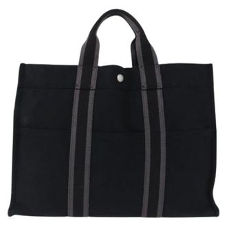 Herm&egrave;s Bolso Tote Vintage Pre-owned - Pre-owned - Mujer - Negro - ONE SIZE