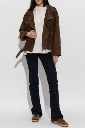 Golden Goose Flared Leg Jeans, Womens, Navy Blue