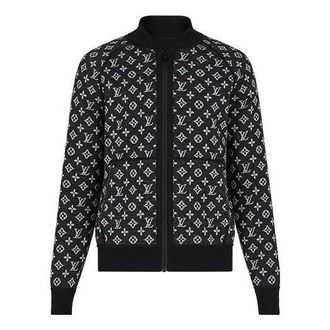 Louis Vuitton Mens LOUIS VUITTON SS21 Printing Long Sleeves Jacket Black 1A8HCS