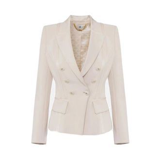 Elisabetta Franchi Donna, Giacche, Bianco, L, new