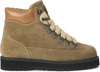 Kurt Geiger Mens Leather Chiltern Hiker High Boots - Brown - Size UK 11