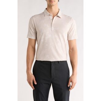 Travis Mathew Featherweight Sun Polo in Moonbeam at Nordstrom Rack, Size Medium
