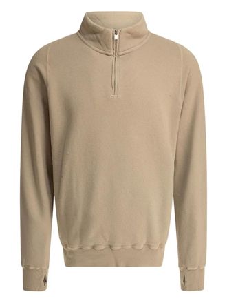 Nonnative high-neck half-zip sweatshirt - men - Cotton - 4 - Neutrals