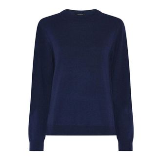 Bruuns Bazaar Truien - Dames - Ronde hals truien - Blauw - S - Truien & Vesten