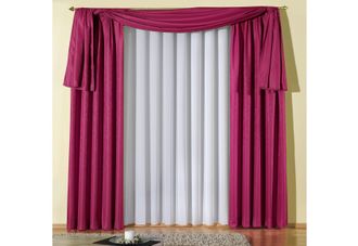 Wirth Vorhang »Janine« Kräuselband 1 Stk. tlg