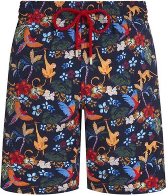 Vilebrequin Lange Stretch Zwemshorts Salvador - Heren - Strandmode - Veelkleurig - M - Badmode