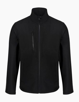 Regatta Mens Regatta Professional Mens Ablaze Three Layer Soft Shell Jacket - Black - Size: 44/Regular